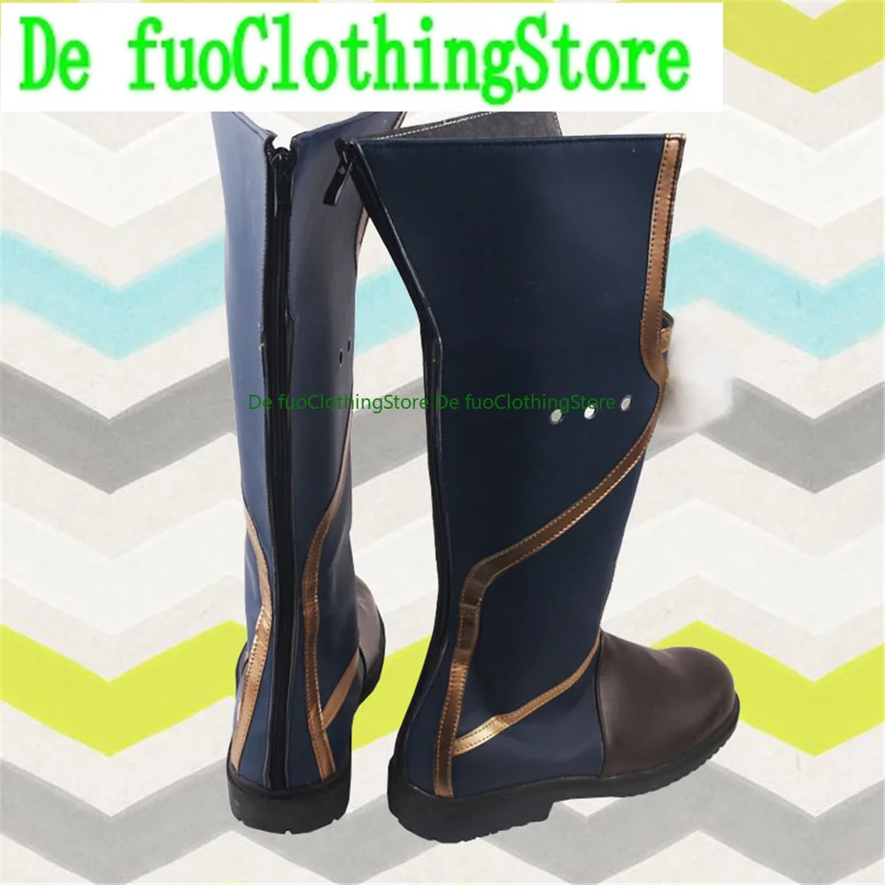 

Fire Emblem Tobin The Clueless One Boots Cosplay Shoes Game Anime Carnival Party Halloween DefuoClothing Shoes Store
