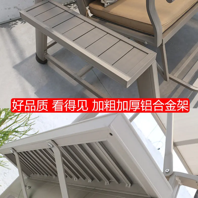 Outdoor swing villa courtyard rocking chair garden outdoor balcony adult swing Internet celebrity outdoor lounge chair