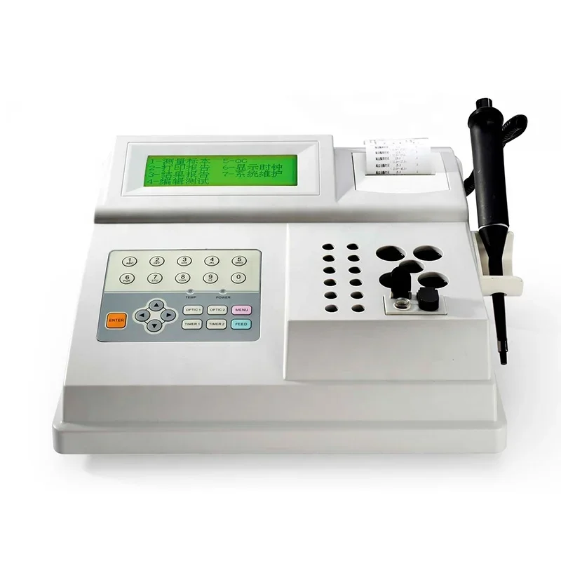 

Fully Automated Coagulometro Blood Analyzer Price Semi Auto Portable Blood Coagulation Analyzer