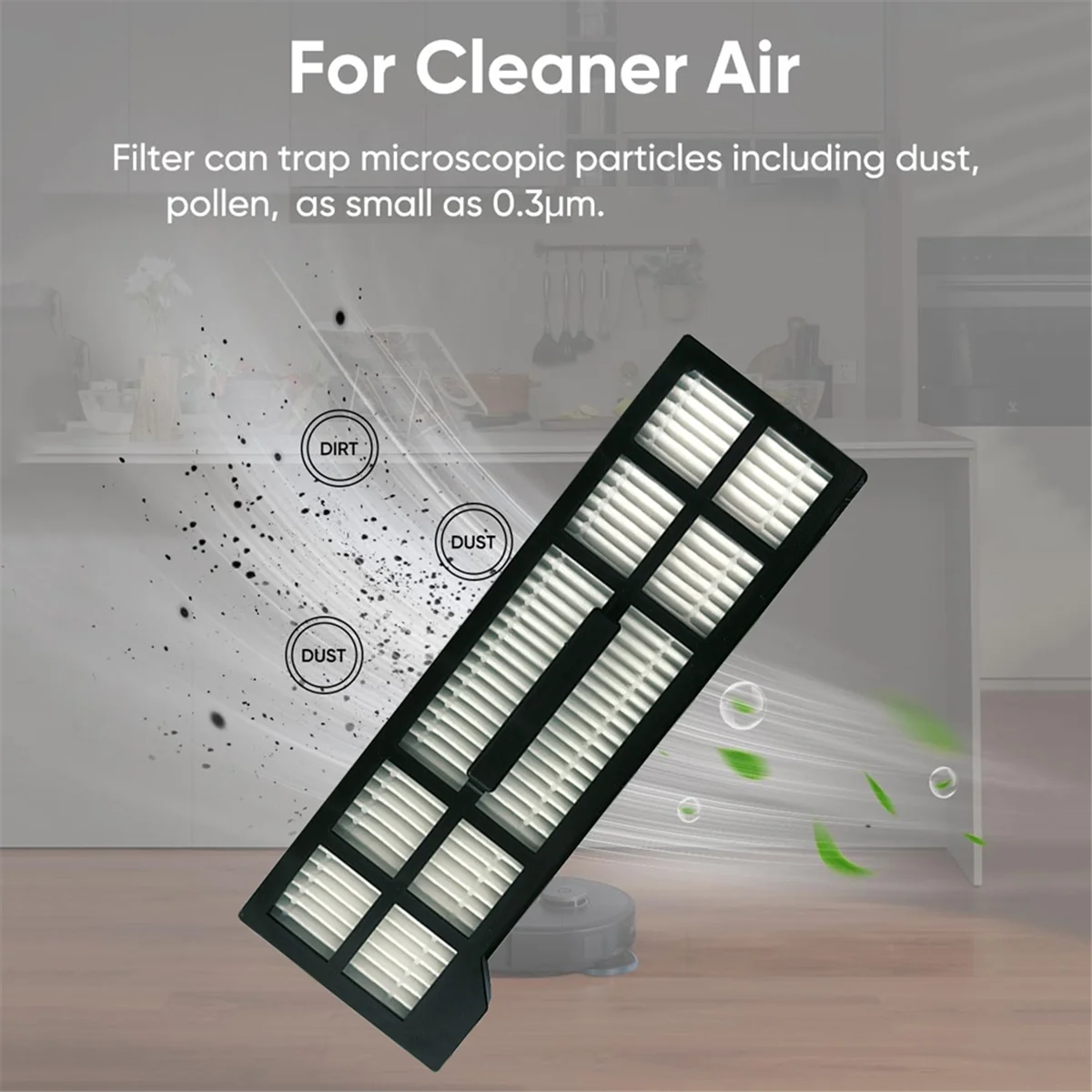 JAS-12Pcs Washable Filter for Eufy X10 Pro Omni Robot Vacuums Cleaner Replacement Accessories Hepa Filter