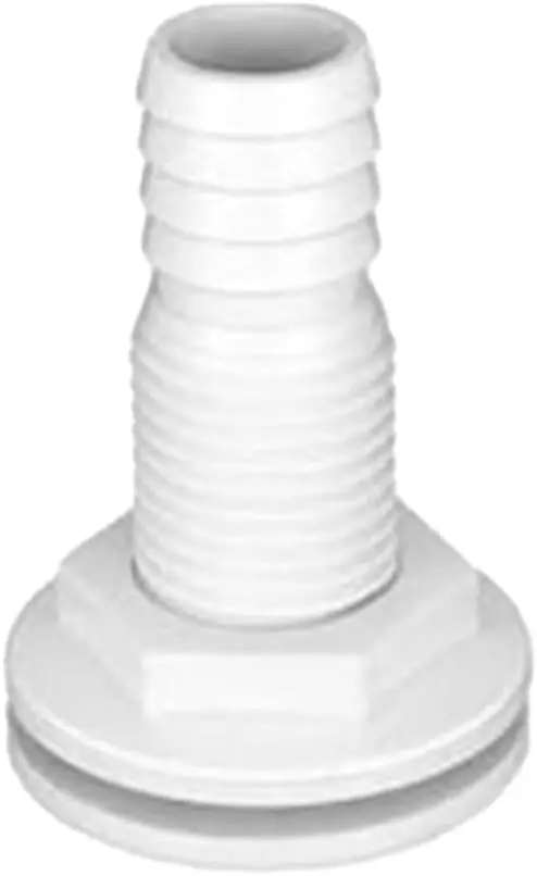 1set Bilge Pump Hose 1-1/8 Inch For Dia Bilge Pump Installation Kit PVC Hose With 2 Stainless Steel Clamps And Thru-Hull Fitting