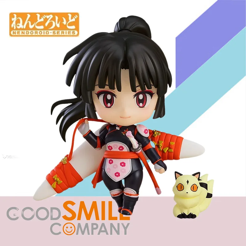 Goodsmile GSC Original Nendoroid Inuyasha Sango Miroku Anime Action Mini Figure Finished Model Collection Q Version Toy Gift