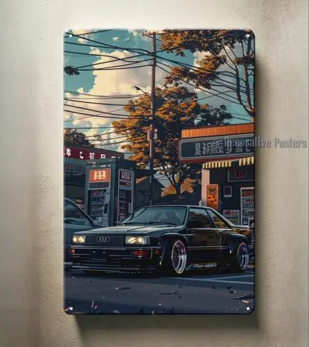 Y1,1980 Car Metal Poster - Collectable Sign Size:-aluminum