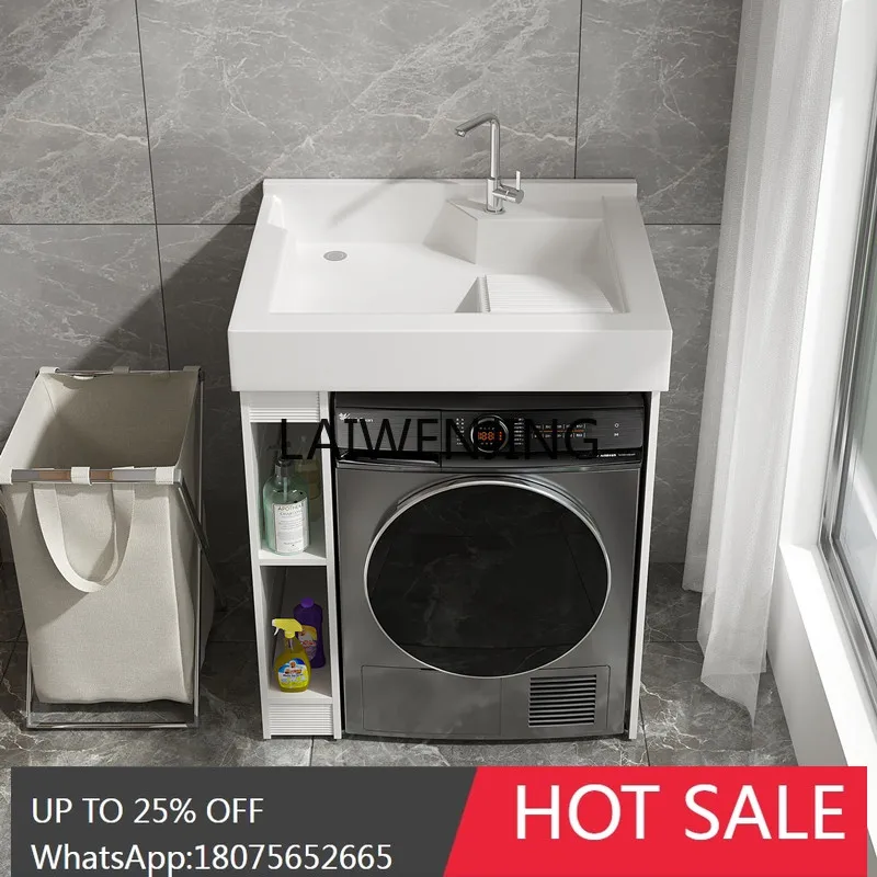 HLZ washing machine integrated cabinet drum significant other balcony combined cabinet custom with washboard