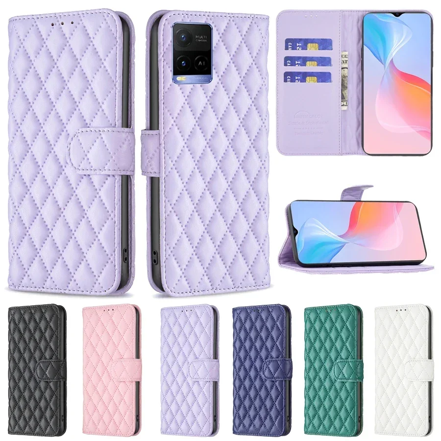 

Wallet Small Fragrance Flip Leather Case For vivo Y28 Y38 Y200i Y03 Y200e V29e Y78 Y36 Y27 Y02s Y35 Y22s Y21 Y21s Y33s Y51 Y51a