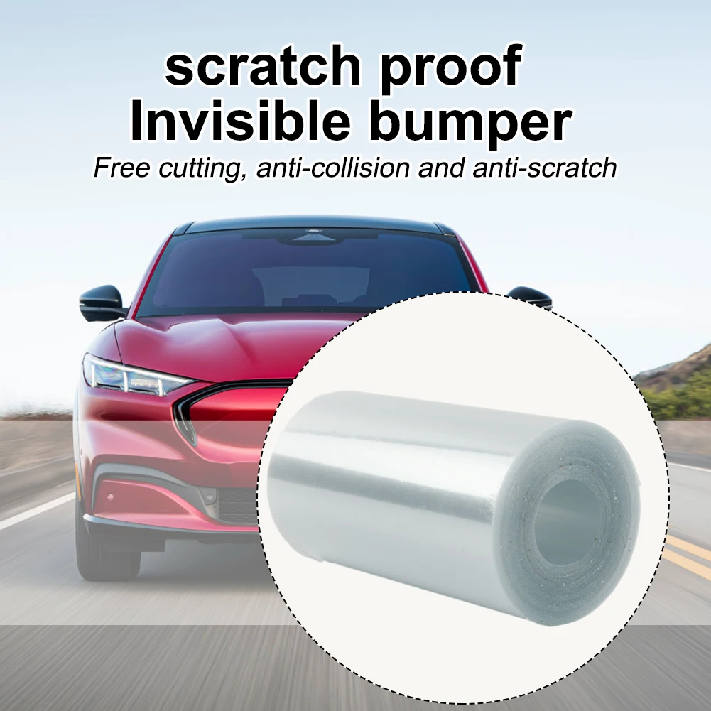 Transparent 7cm*5m Film for Car Door Trim For Protection Offering Seamless Look with Strong Adhesion and No Yellowing Over