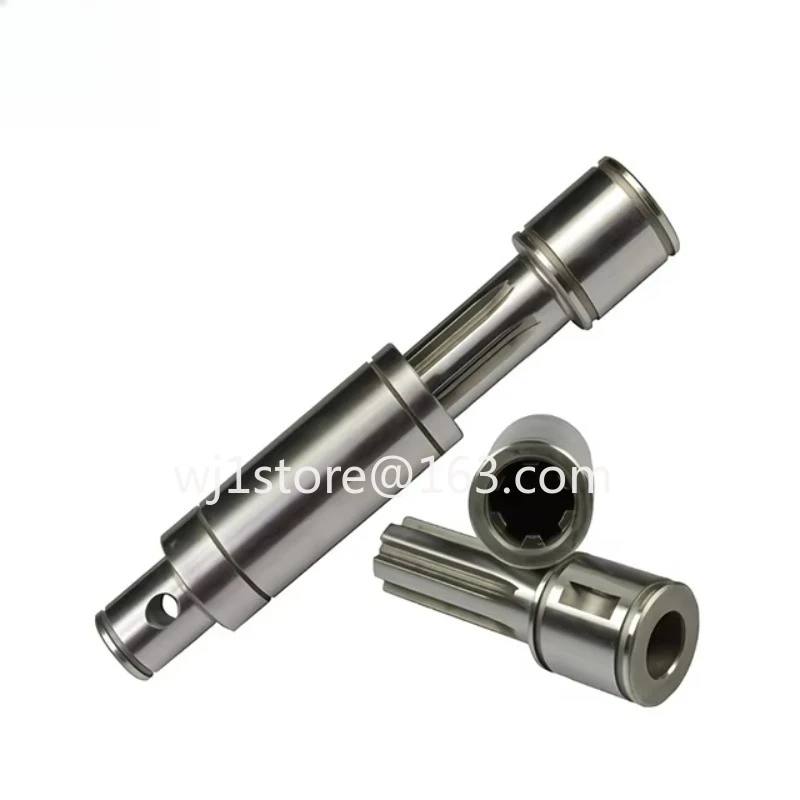 Numerical control machining of carbon steel straight bevel and miter gear timing pulley drive shaft parts