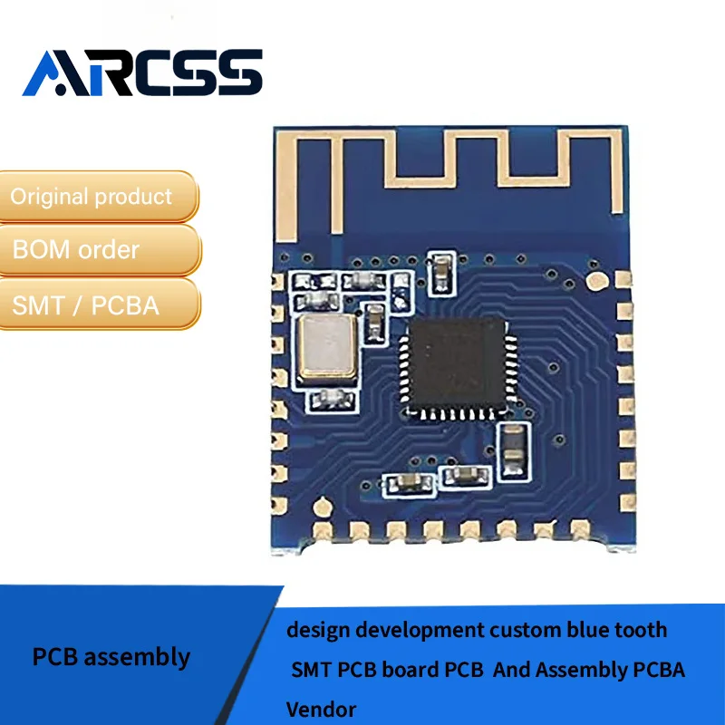 

design development custom blue tooth SMT PCB board PCB And Assembly PCBA Vendor