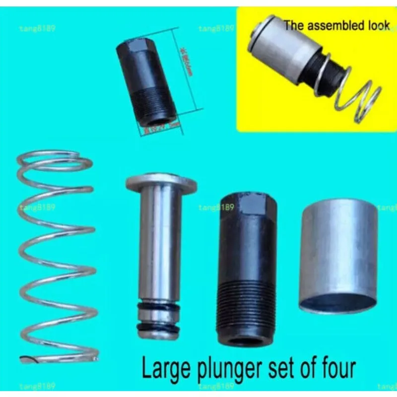 Jack Plunger Kit Horizontal Double Pump 3 Tons With Spring Jack Spare Part 1Set