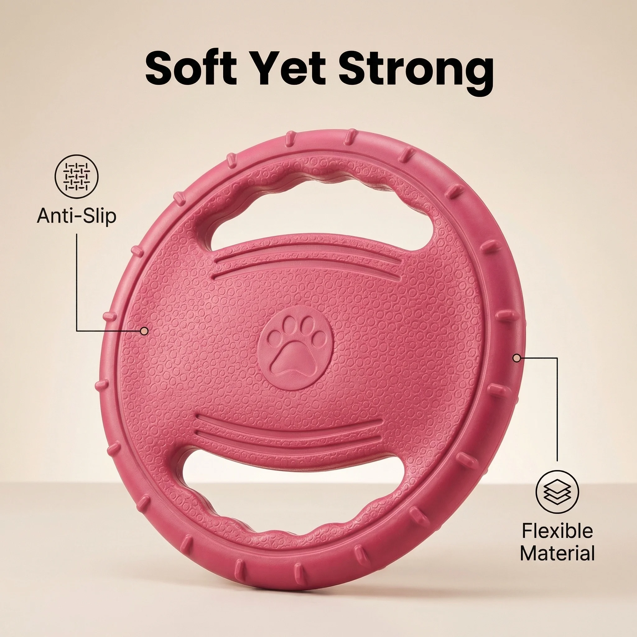 EVA Floating Dog Flying Disc 5