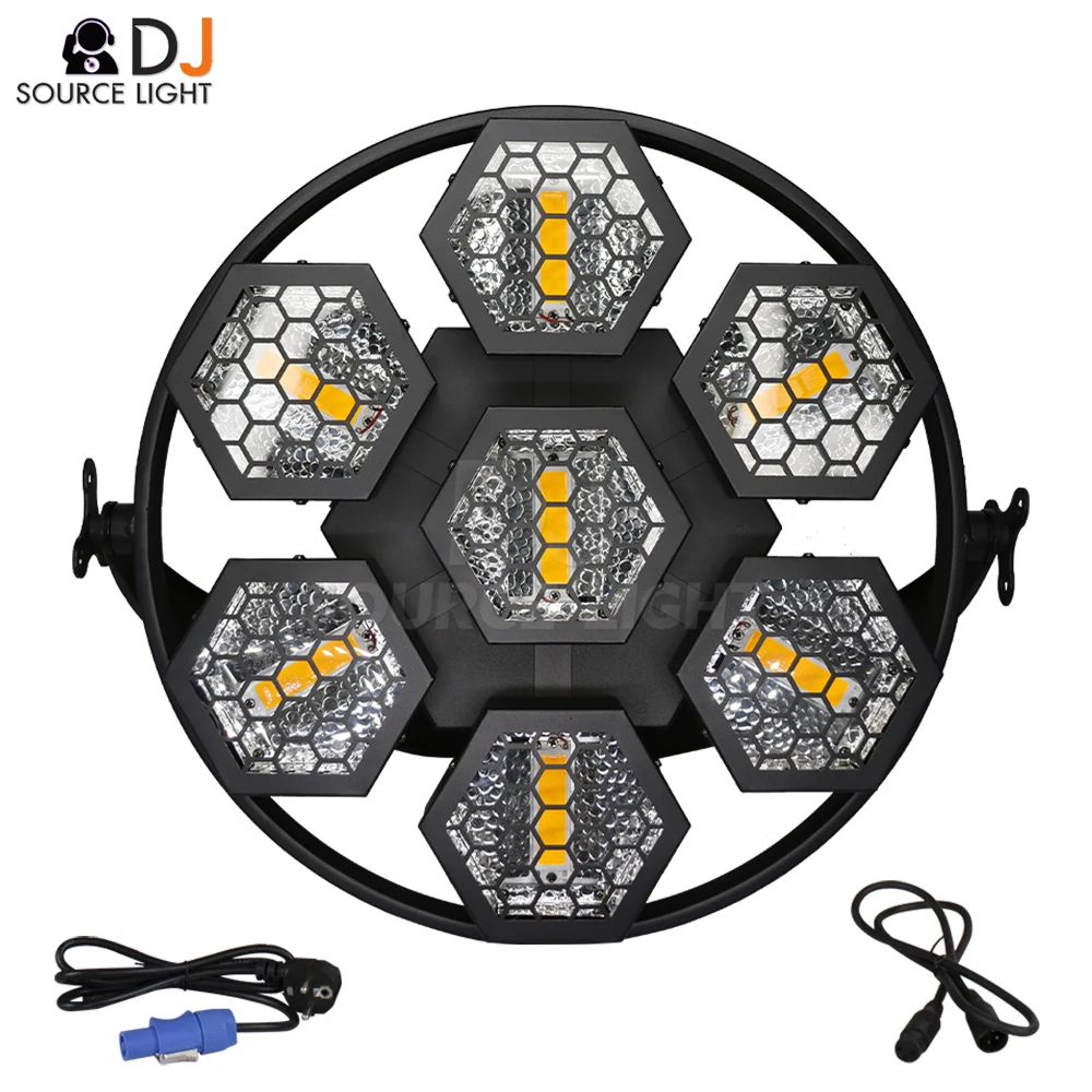 إضاءة ليد Rgb 7x50w ، تأثير الرجعية ، dmx512 ، ل دي جي ، حزب ، معدات الأداء ، نادي الرقص ، ديسكو ، بار