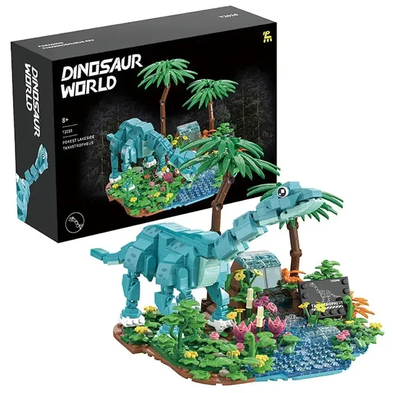 

541 шт. мир динозавров Юрского периода MOC брахиозавр модель животного сращивание сборка строительные блоки кирпичные игрушки для детей подарок для детей