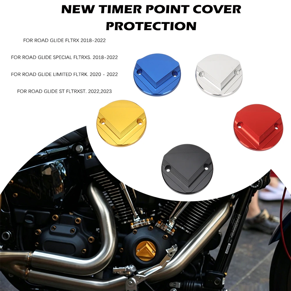Nueva Cubierta Protectora de la Caja del Temporizador para Street Glide CVO/SE FLHXSE y Street Glide Special FLHXS 2018-2022, Nuevo Accesorio para Motocicleta
