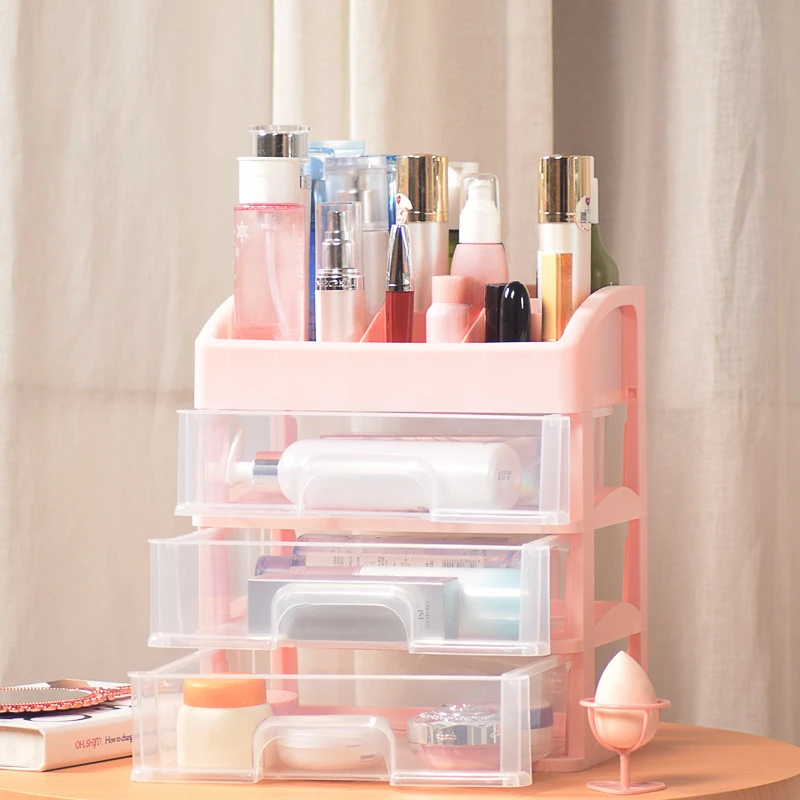 Creative Cosmetics Storage Box for Home and Daily Necessities Desktop Drawer Storage Lipstick Cosmetics Storage Box
