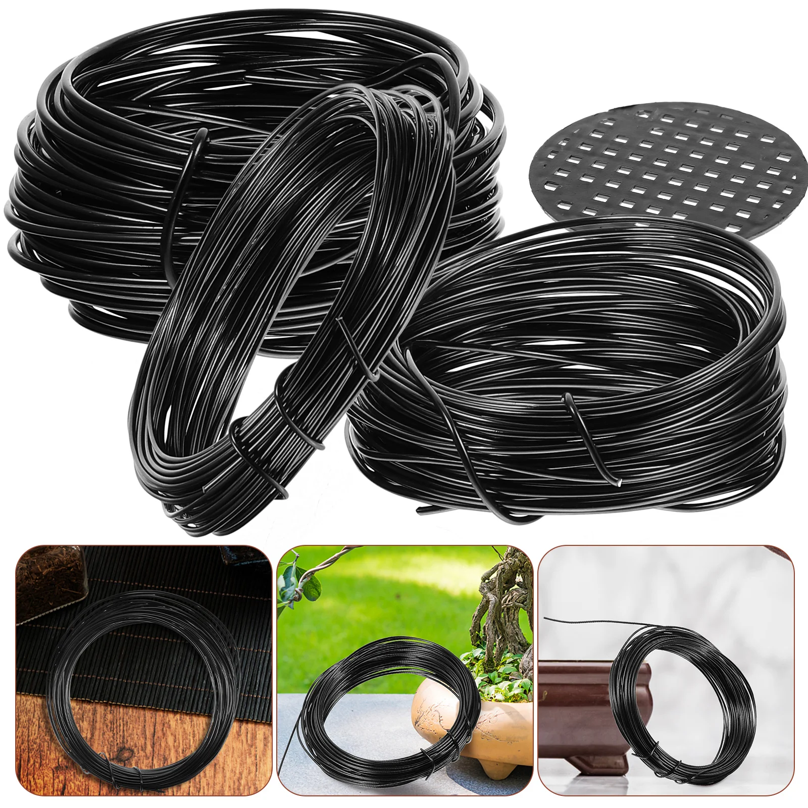 Aluminum Wire Set Plant Training Bonsai Shaping Metal Kit Plastic Wires Line
