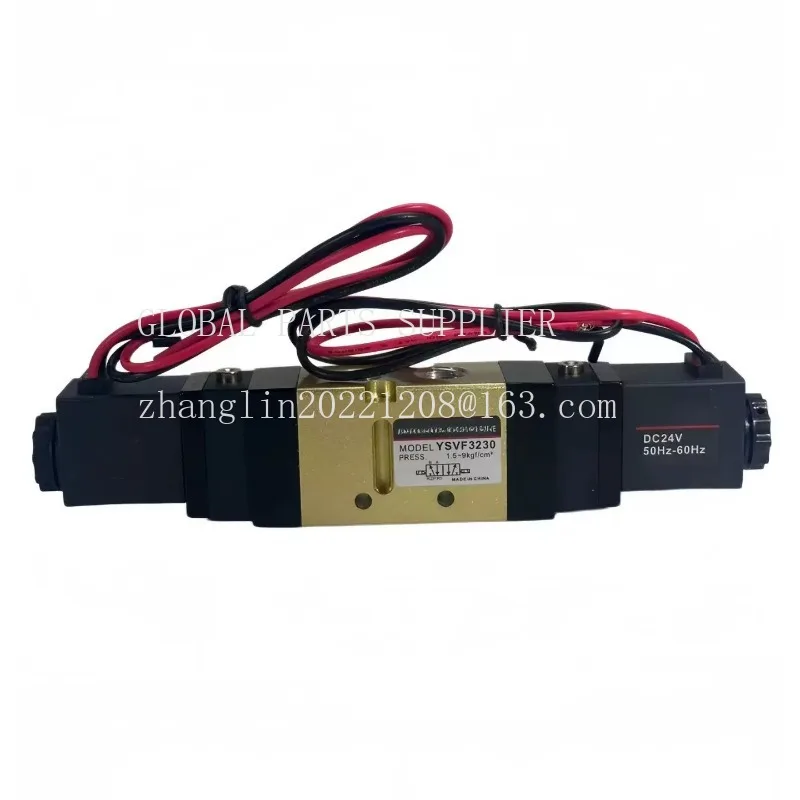 YSVF3130 YSVF5120 YSVF3230 YSVF5220 Pneumatic Solenoid Valve AC220V DC24V 5/3 Way Air Directional Control Solenoid Valve