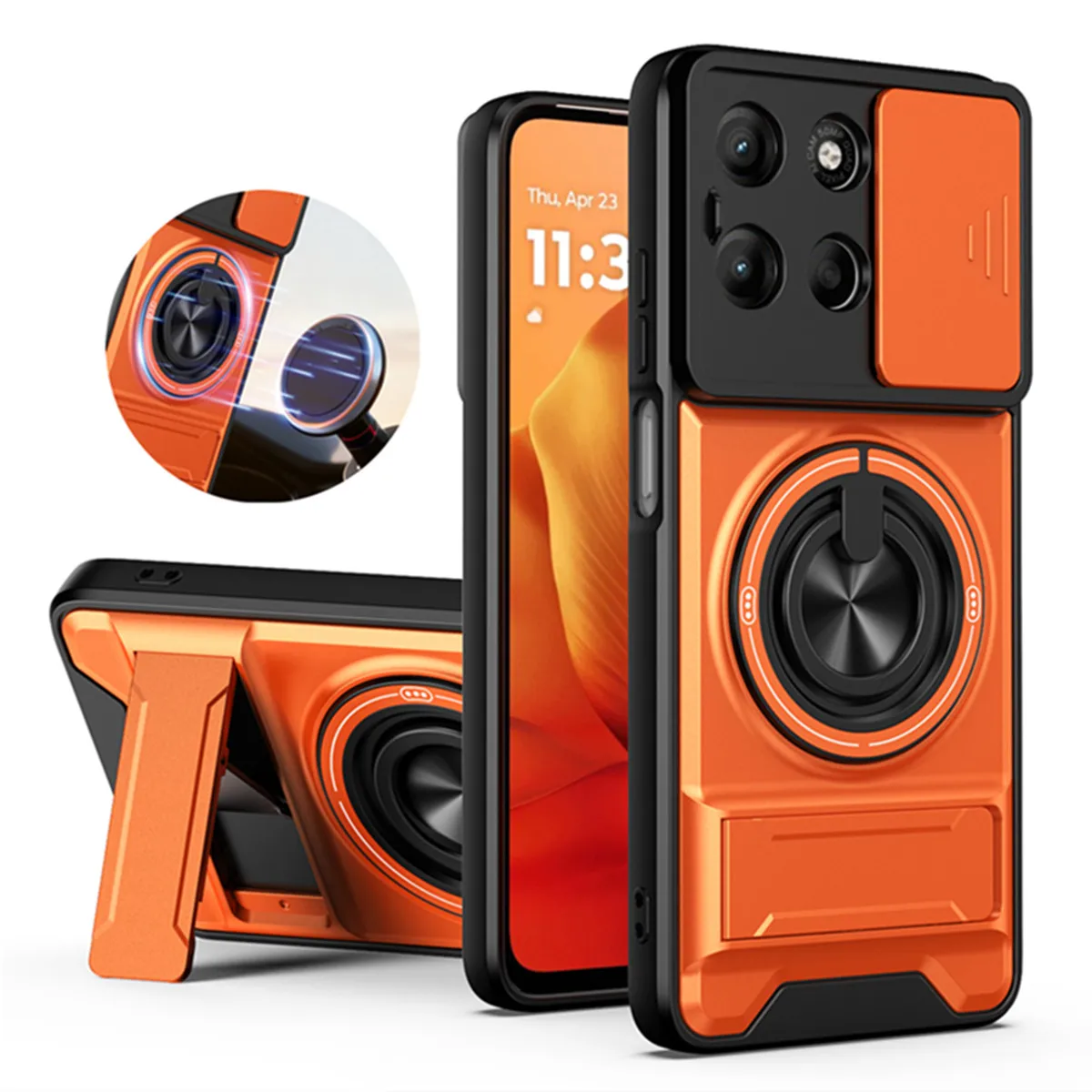 Funda Armor Case For Motorola Moto G15 G17 G67 G77 G75 G86 G