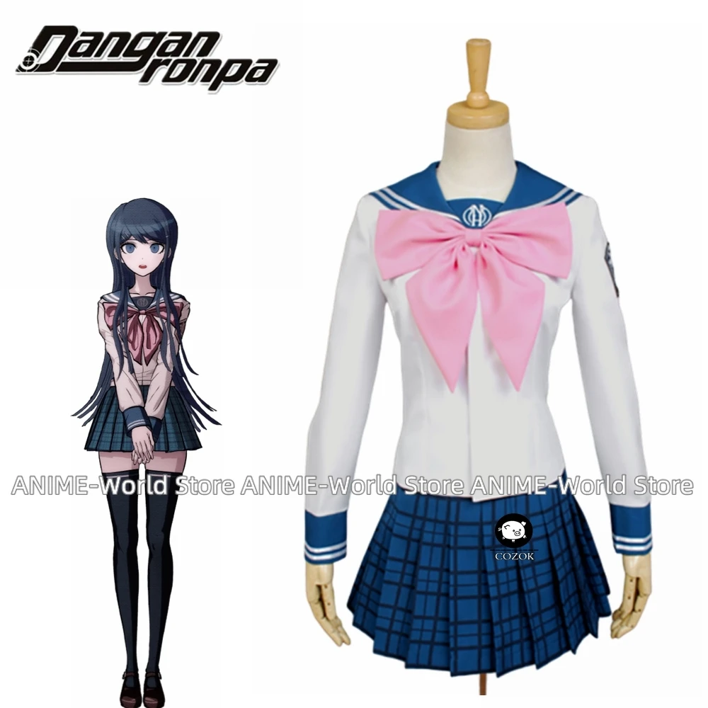 Anime Dangan Ronpa Danganronpa Sayaka Maizono For Women Halloween Cosplay Costume Custom Made Handcrafted