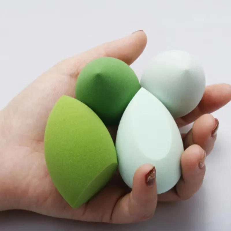 4/8pcs Makeup Sponge Powder Puff Dry and Wet Combined Beauty Cosmetic Ball Foundation Powder Puff Bevel Cut Make Up Sponge Tools