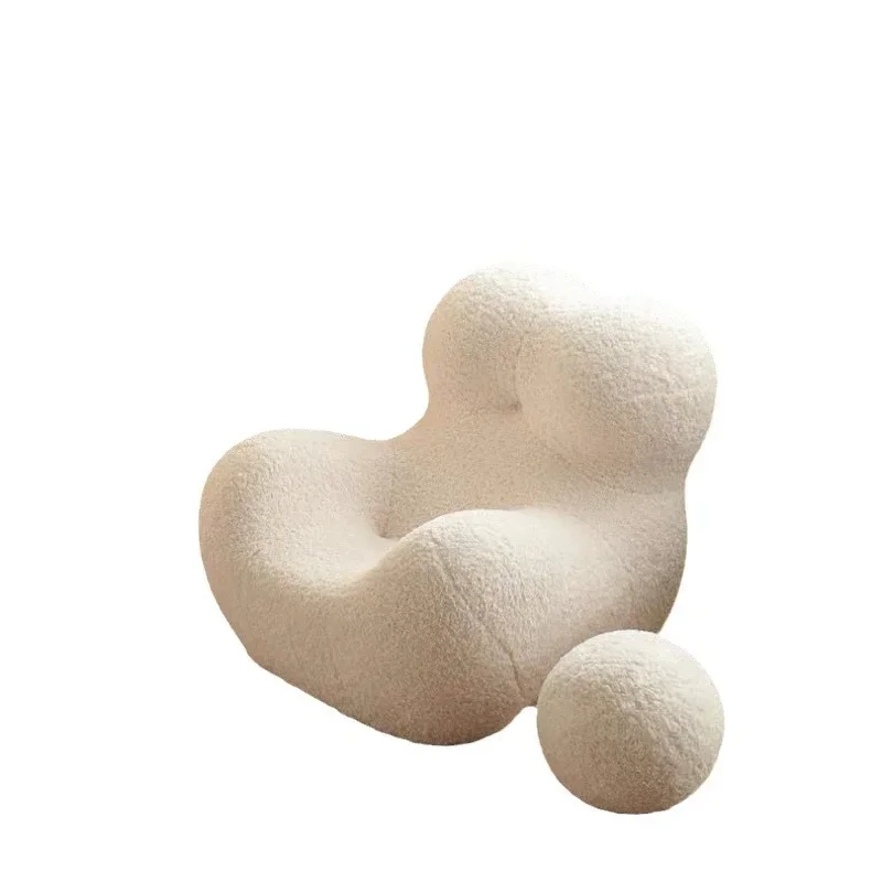 

Internet celebrity mom's arms lazy sofa, modern balcony ins girl cloud cute leisure sofa recliner