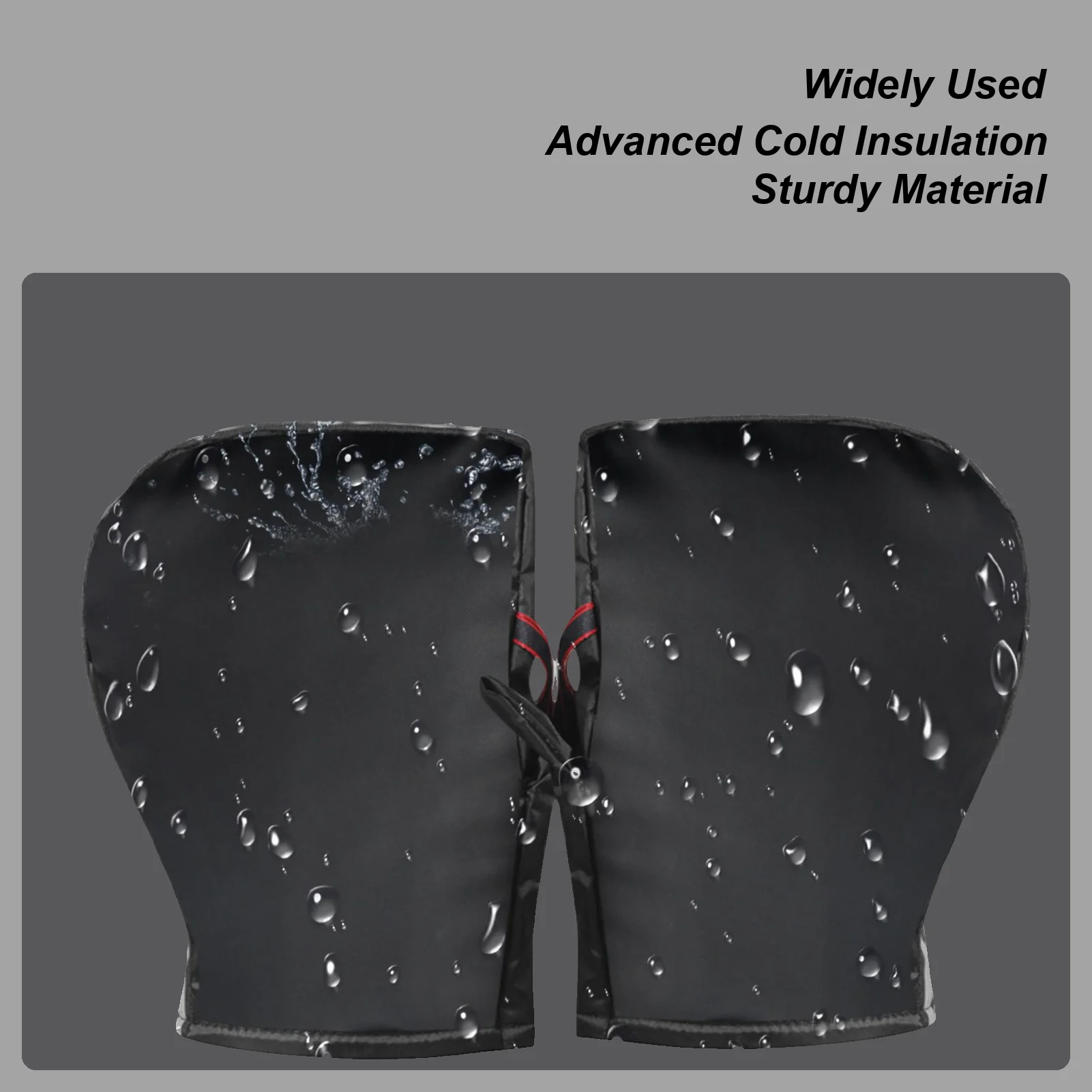 

Bike Handlebar Mitts Windproof Cold Weather Gloves Waterproof Hand Muffs For Motorcycle Riding Mountain Biking Road Cycling