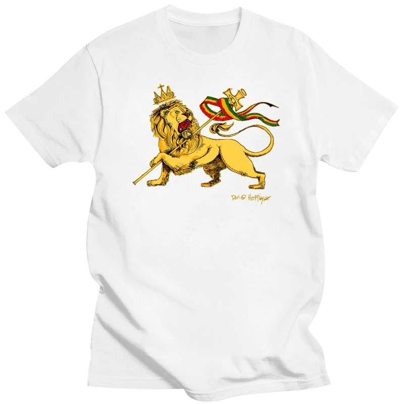 Lion Of Judah With Staff Red Gold Green  Crown Black T Shirt Ltd Quantity Roots 2Xl 15Xl Tee Shirt