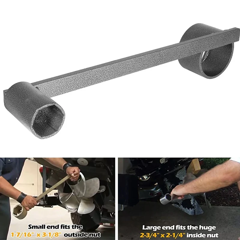 

Propeller Wrench B3DUL Double Hex Prop Wrench Prop Wrench 8M0129074 Fit for Mercury/MerCruiser Bravo III