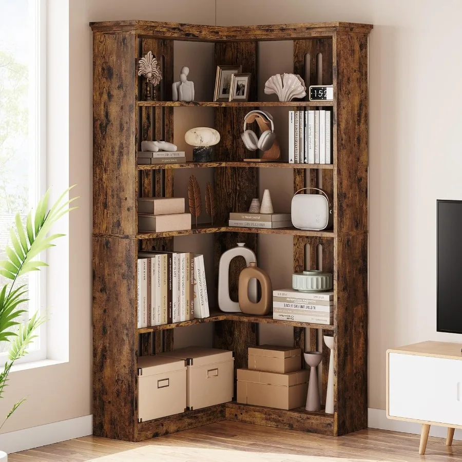 Corner Bookshelf 72…