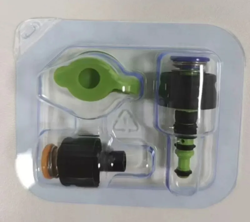 Disposable button set biopsy cap, water vapor button set