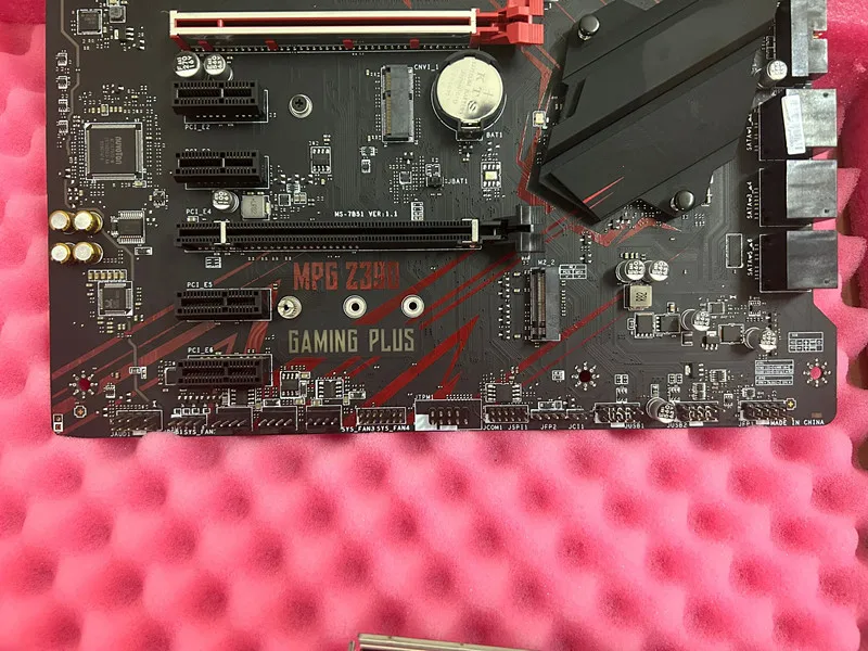 For MSI MPG Z390 GAMING PLUS LGA 1151 With Z390 ATX Motherboard 8TH 9TH CPU full works