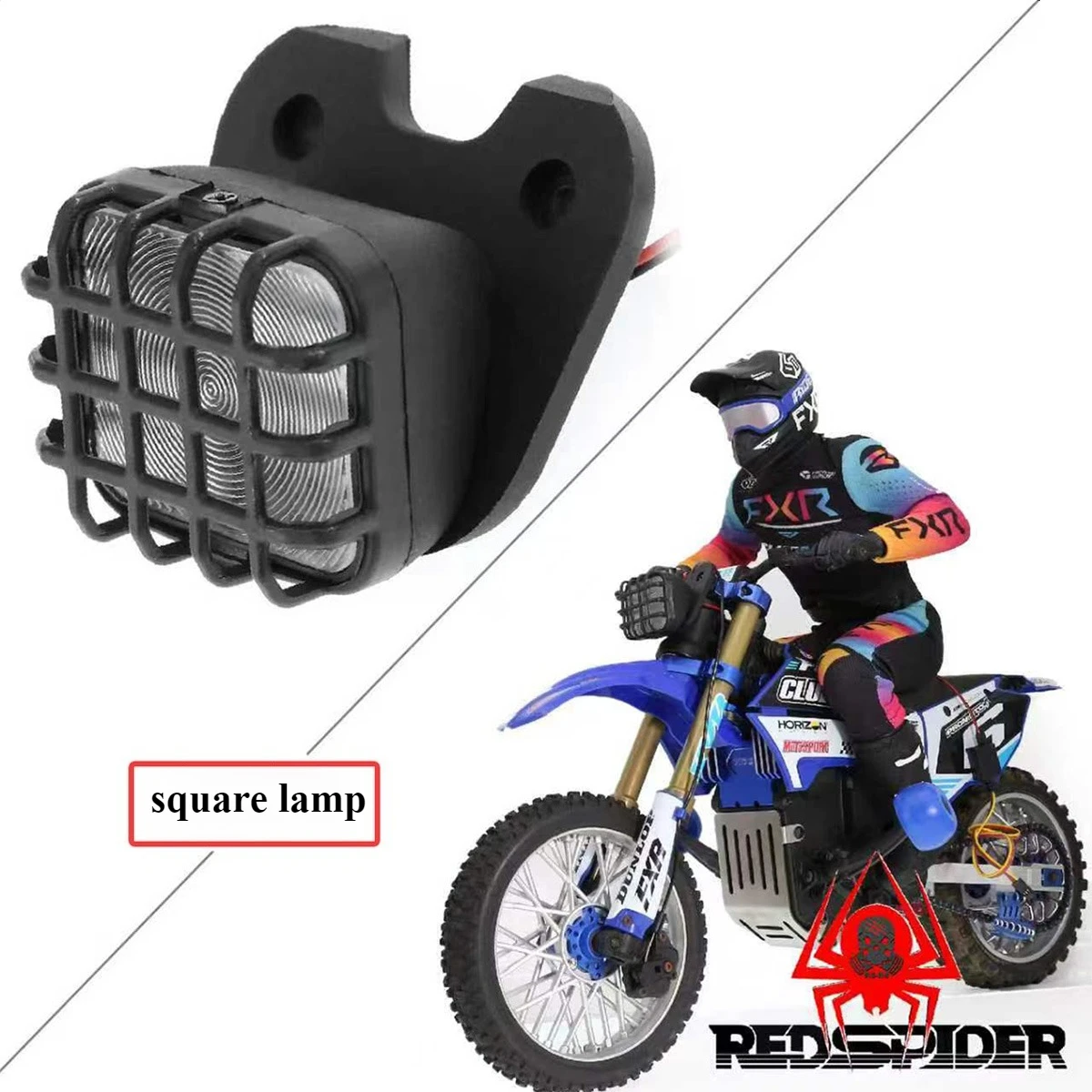

Фара для мотоцикла LOSI 1/4 Promoto-MX RC с дистанционным управлением