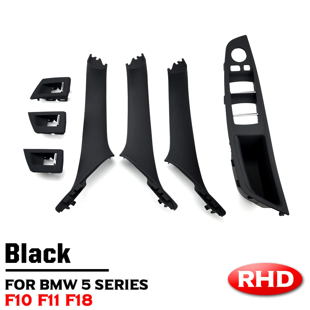 

RHD Right Driver Cars Interior Armrest Door Handle Replacement 7PCS Set For BMW 5 Series F10 F11 520i 523i 525i 528i 535i