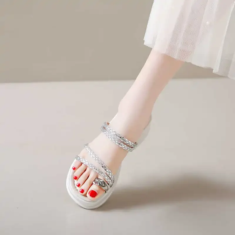

Light Weight Sling Back Flip Flop Slippers Red Women's Sandals Shoes Flats Woman Sneakers Sports Scarp Minimalist