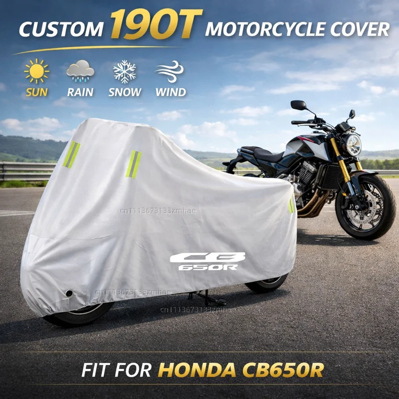 

For HONDA CBR650R CBR 650R 2018 2019 Motorcycle Cover Waterproof Heavy Duty Outdoor Rain Dust Sun Protector