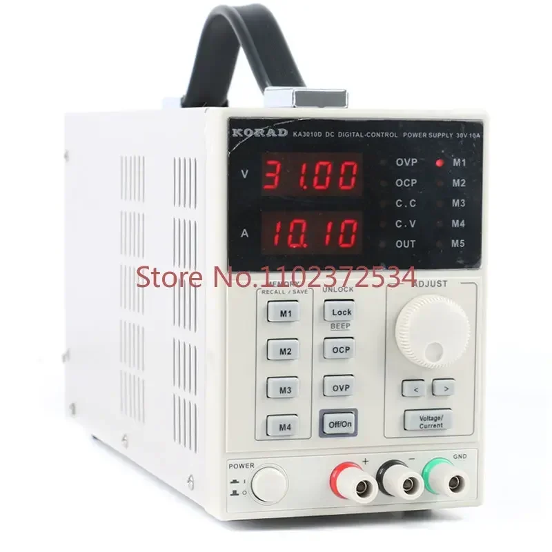 

KA3010D/KA3010P programmable linear DC regulated power supply adjustable 30V 10A