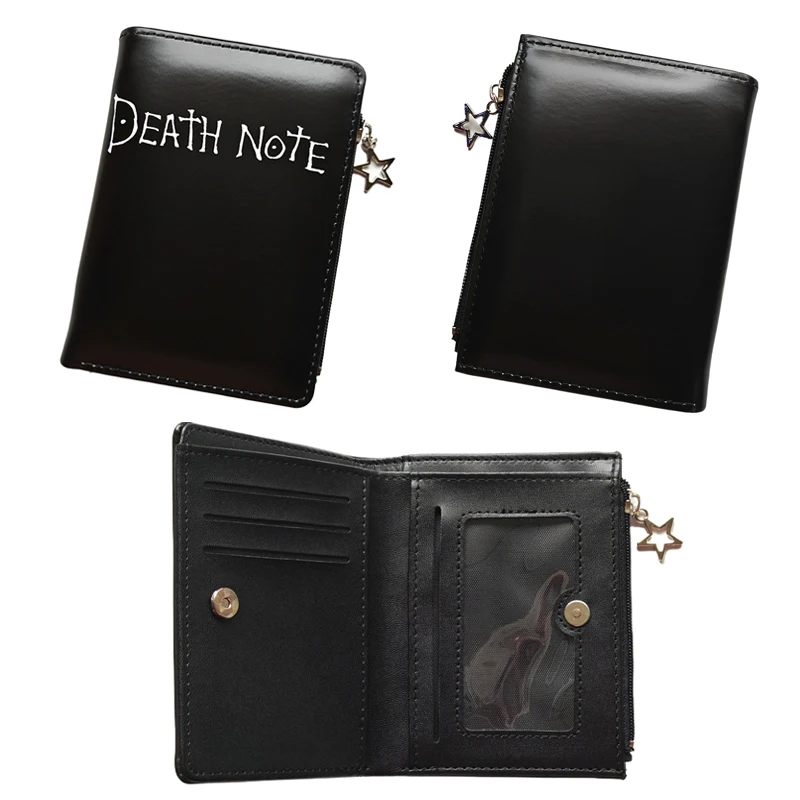 Anime Death Note PU-Leder kurze Geldbörse Herren Karten- und Geldbörse – Detail 15