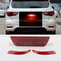 Adecuado para Infiniti Qx60 2016-2019 luz antiniebla del parachoques trasero del coche Reflector de advertencia de estacionamiento luz trasera luz de freno 26565-8990D