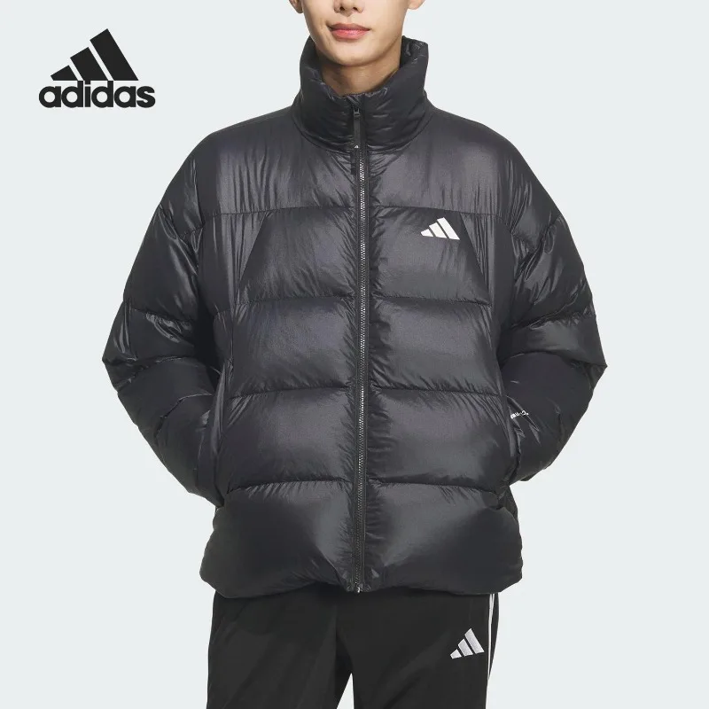 Adidas Men's Casual Stand-up Collar Durable Down Clothing KQ5497