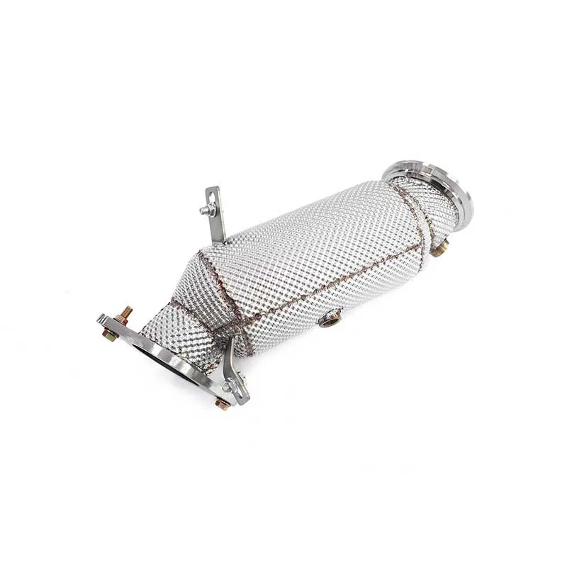 

ING Stainless Steel Exhaust System Downpipe for Cadillac CT4 CT5 2.0T Euro 5 With Head Shield Auto Performance Pipe Part