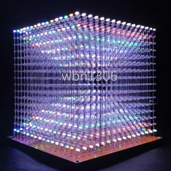 3D16MINI Light Cube Kit 16X16X16 Electronic DIY production parts, support custom animation