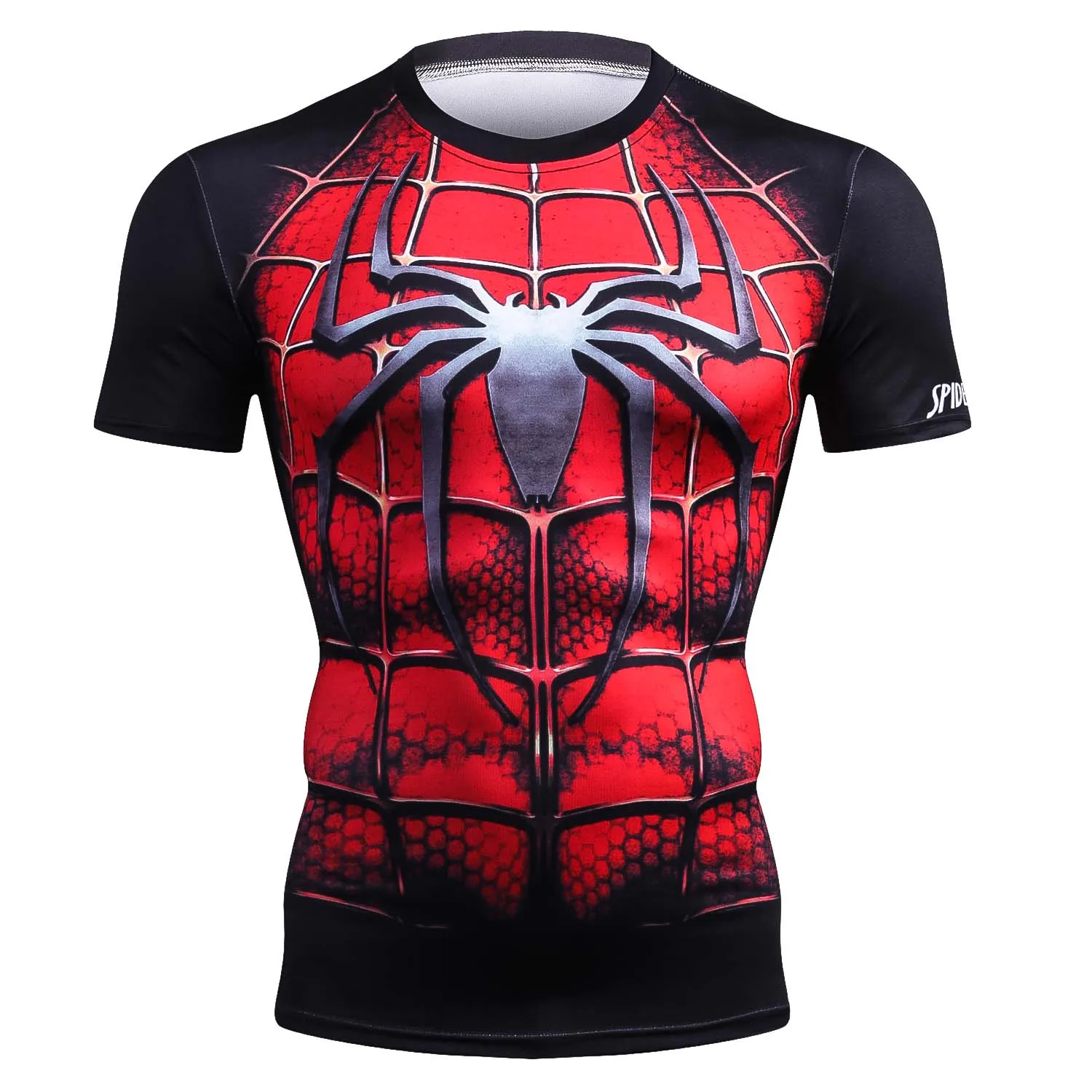 

Summer Comics 3D Printed T Shirt Men Compression Fashion Short Sleeve Men T Shirt Tops Tees For Cosplay Costume