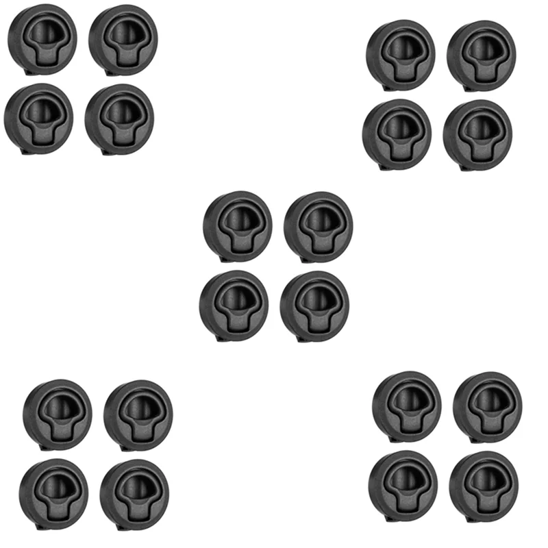 

Hot Selling-20Pcs Round Pull Latch Lock Slam Latch Hardware For RV Yacht Boat Deck Hatch,20Pcs Round Pull Latch Lock Slam Latch