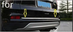 Tailgate Rear Door Bottom Cover Molding Trim Stainless Steel back door trim car Accessories for Honda CRV CR-V 2012-2016