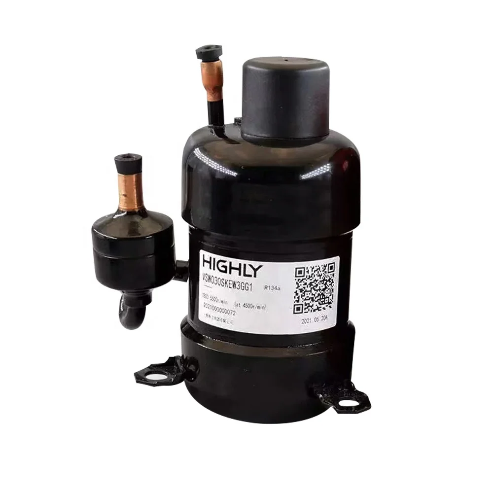 HIGHLY Portable Miniature DC Frequency Conversion Rotary Compressor Refriger R134a Refrigerant Refrigerator Parts