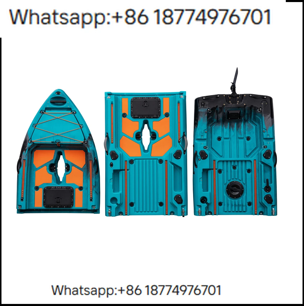 

2025 New Modular 9ft Wide Stable Motorized Fishing Ka Easy Store-PC Pedal Drive Surfing Application 2 Person Capacity