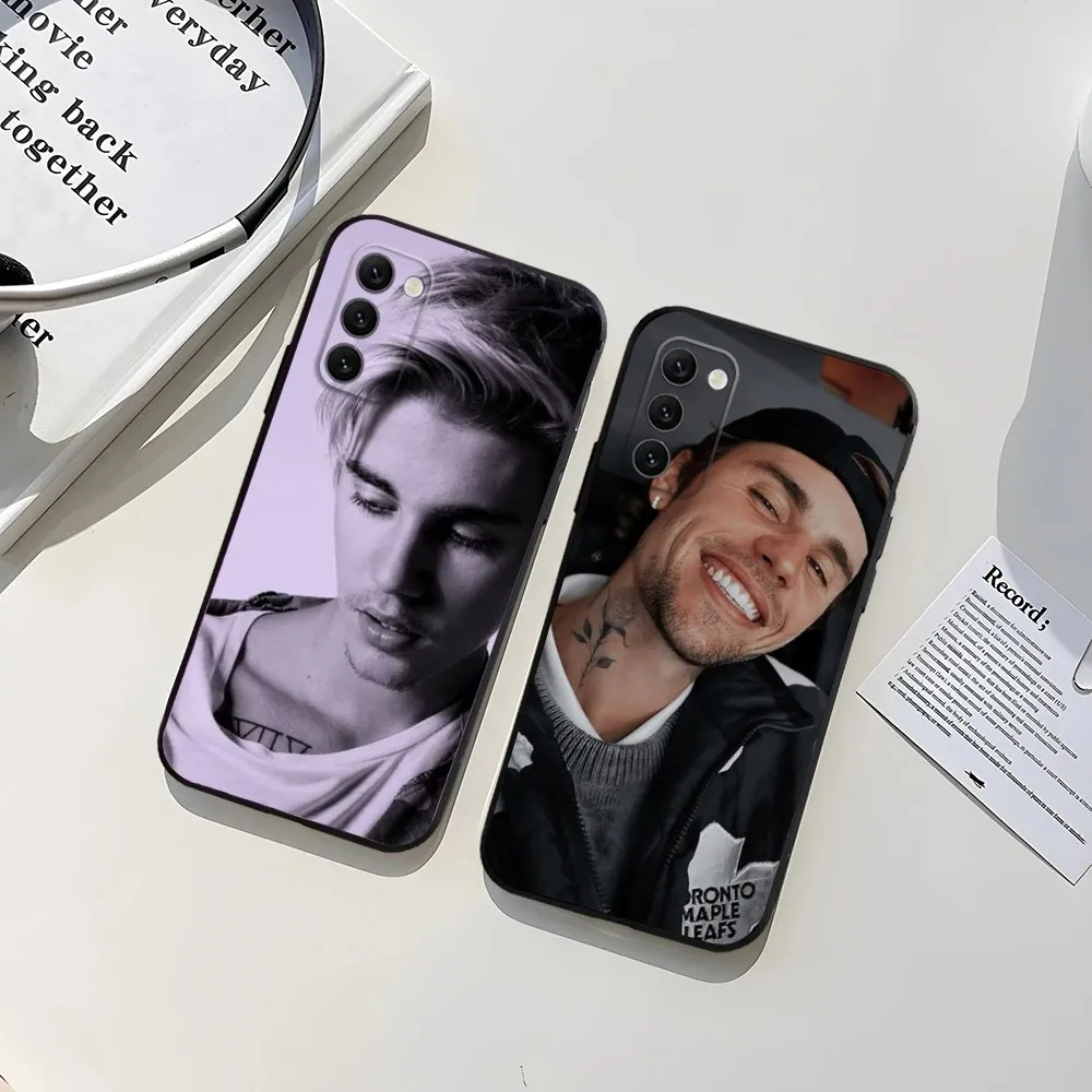 

Singer J-Justin Bieber Phone Case For Samsung Galaxy A13,A21s,A22,A31,A32,A52,A53,A71,A80,A91 Soft TPU Protective Cover