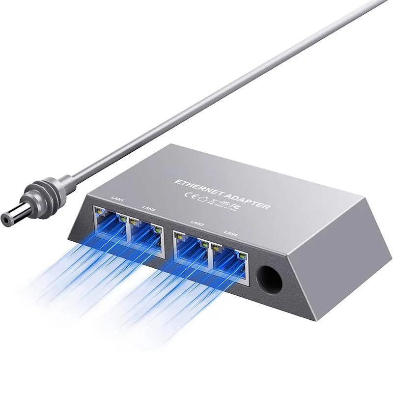 

Ethernet-адаптер для Starlink Gen3/Mini с 4 портами RJ45, многопортовый, для проводной внешней сети Starlink