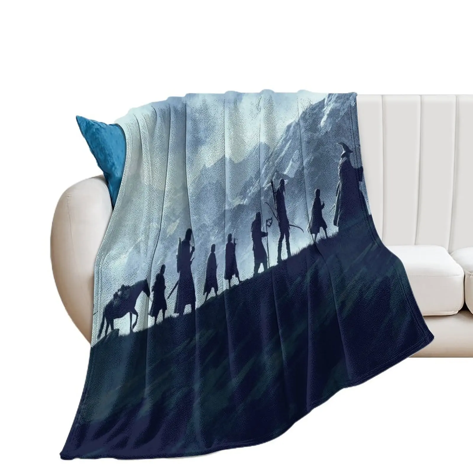 Fellowship Holy Throw Blanket manga Retros Moving Single Blankets