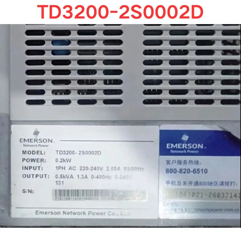 Brand New Original Emerson TD3200-2S0002D Elevator door drives