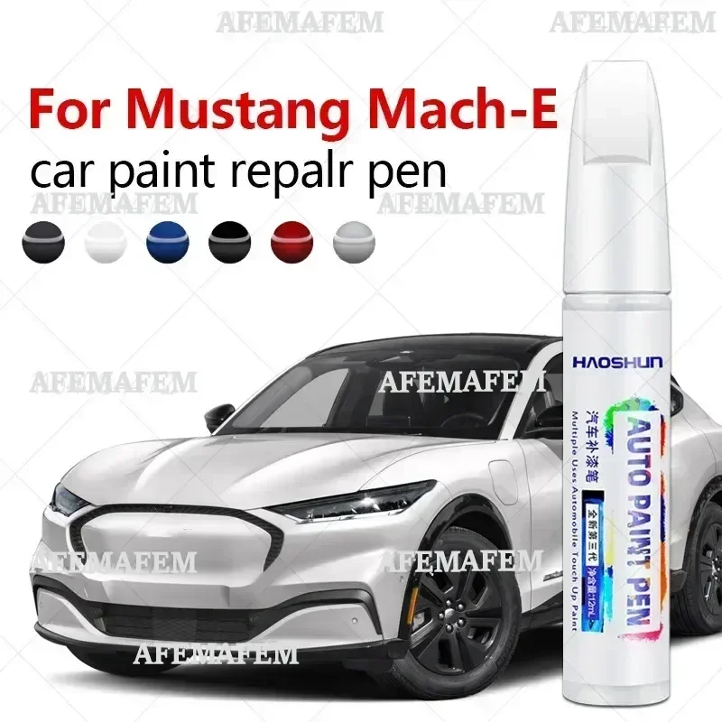 For Ford Mustang Mach-E  2020-2025 CDX  Paint Repair Pen Touch Up Scratch Remover DIY Auto Accessories Black White Blue Silver